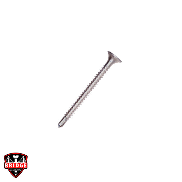 Shop Phillips Bugle Head Self-Drill Zinc Plated Screws