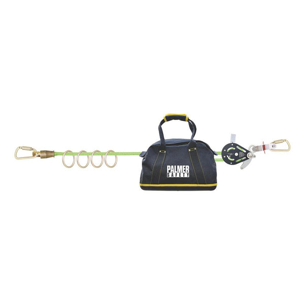 Four Man Horizontal Lifeline System - Defender Safety Products