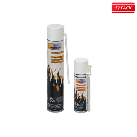 Abesco FP200 Fire Rated Foam 12pack - Bridge Fasteners
