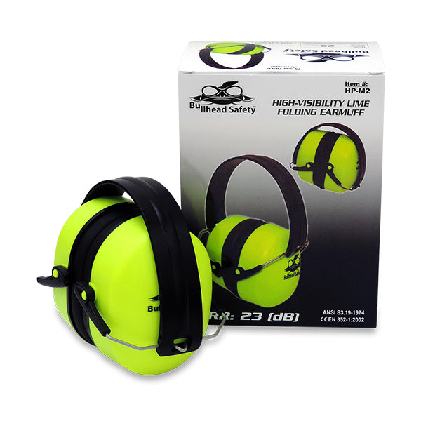 Bullhead - HP-M2 Premium Foldable Earmuff - Bridge Fasteners