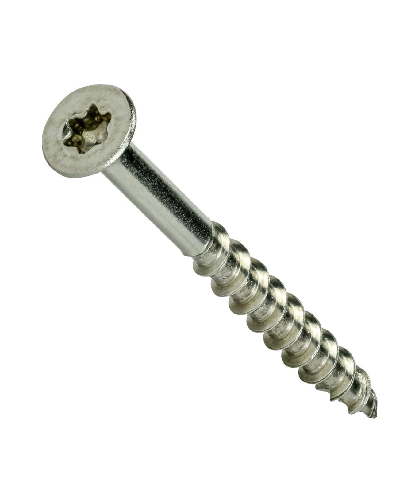 Deck Screws, 18-8 Stainless Steel, Star Drive, Bugle Drive, Type 17 Wood Cutting Point