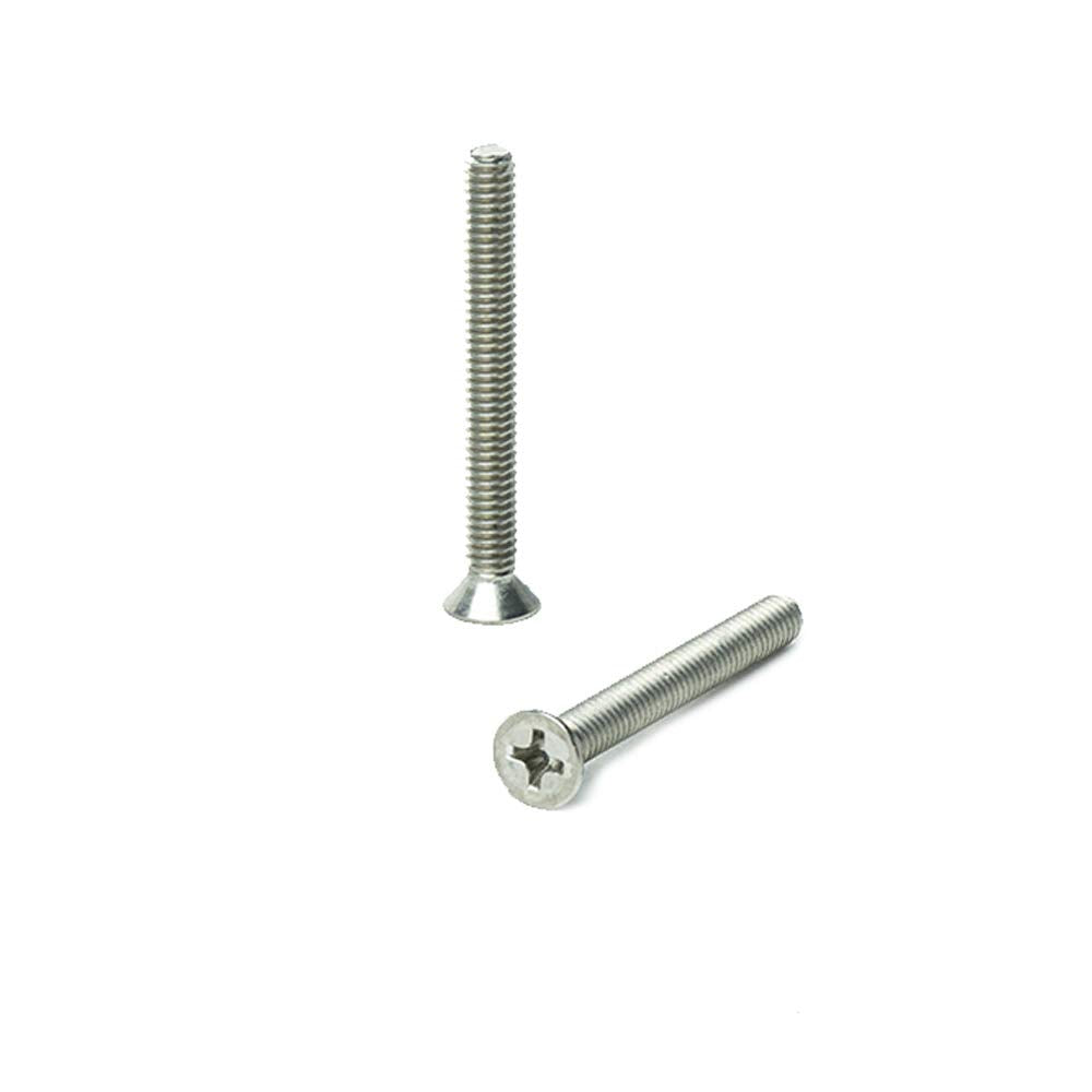 18.8 Stainless Flat Head Machine Screws