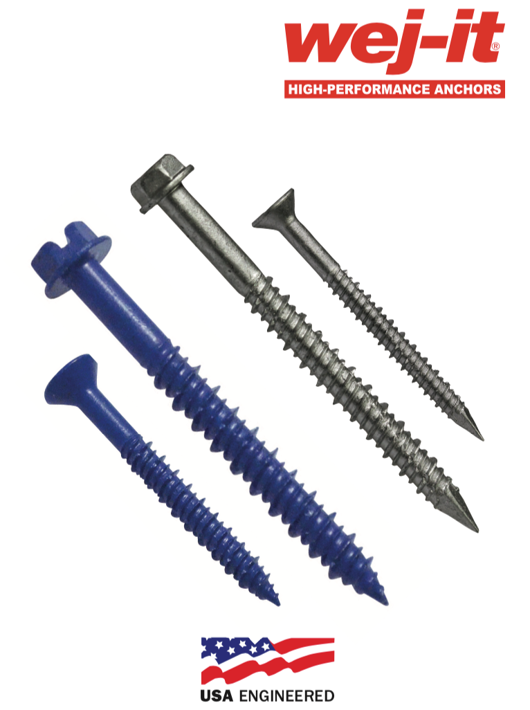 Wej-Con™ Concrete Screws