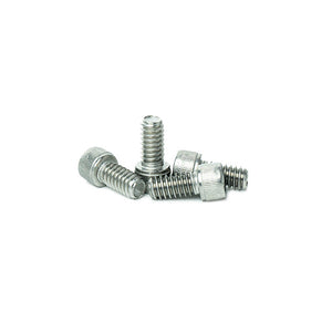 1/4-20 x 1/2" Socket Head Cap Screws, Full Thread, Allen Socket Drive, Stainless Steel 18-8, Bright Finish, Qty 25