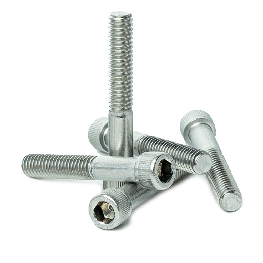 Fastenere 5/16-18 X 2 Inch Hex Head Stainless Steel Bolts – Fully Threaded, 18-8 Grade, Qty 10