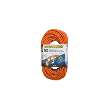 100ft 14/3 SJTW Orange Extension Cord - Bridge Fasteners