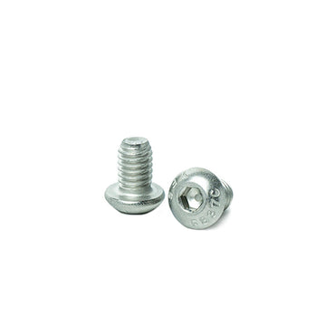 5/16 x 1/2" Button Head Socket Cap Screws, Allen Socket Drive, Stainless Steel 18-8, Full Thread, Bright Finish, Machine Thread