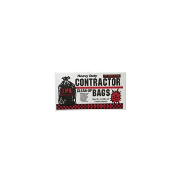 3 Mil Contractor Grade Trash Bags 100/Bx - Bridge Fasteners