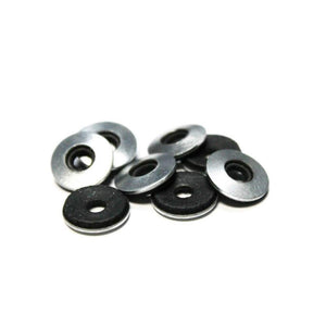 #12 EPDM Neoprene 316 Marine Grade Rubber Bonded Sealing Washers, 316 Stainless Steel