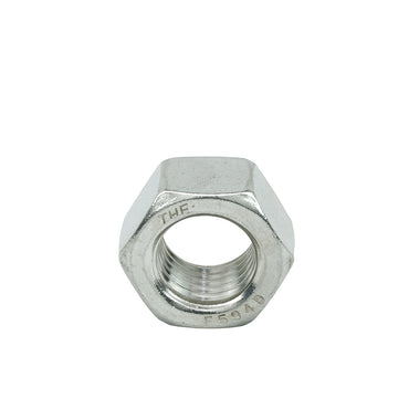 1" - 8 Hex Nuts Coarse, Stainless Steel 18-8, Plain Finish, Quantity 5