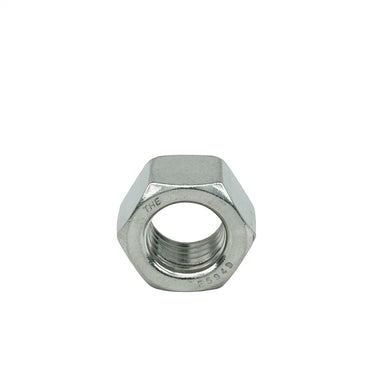 7/8" - 9 Hex Nuts Coarse, Stainless Steel 18-8, Plain Finish, Quantity 5