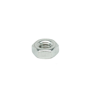 #4-40 Machine Hex Nut (3/16 Height) 18-8 Stainless Steel, Coarse Threaded (Standard), Qty 100