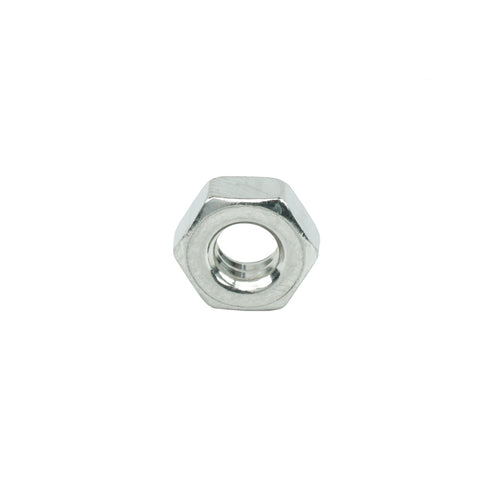 #3-48 Machine Hex Nut (1/16 Height) 18-8 Stainless Steel, Coarse Threaded (Standard), Qty 100