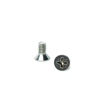 #10-24 x 1/2" Flat Head Machine Screws, Phillips Drive, Stainless Steel 18-8, Full Thread, Bright Finish, Machine Thread