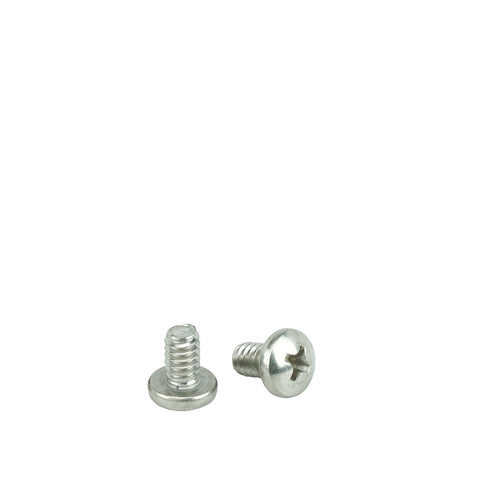 #8-32 x 1/4" Pan Head Machine Screws, Phillips Drive, Stainless Steel 18-8, Full Thread, Bright Finish, Machine Thread