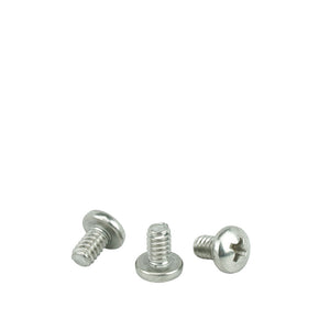 #10-24 x 1/4" Pan Head Machine Screws, Phillips Drive, Stainless Steel 18-8, Full Thread, Bright Finish, Machine Thread