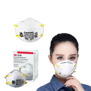 3M Particulate Respirator 8210 N95 masks (6400 Masks, 1 Pallet)