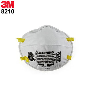 3M Particulate Respirator 8210 N95 masks (6400 Masks, 1 Pallet)