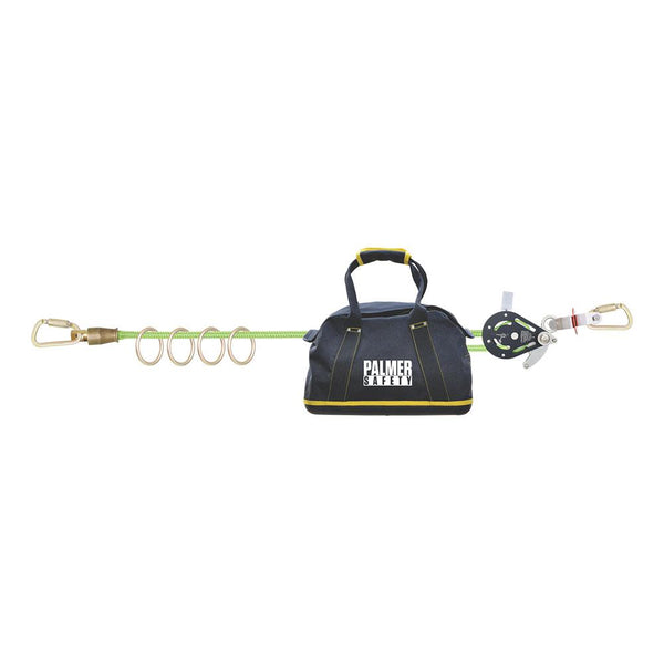 Four Man Horizontal Lifeline System - Defender Safety Products