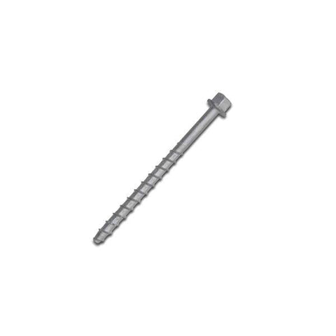 Elco Con-Flex® LDC Screw Anchors 1/2 x 4 HWH w/ locking serration (50 Qty.)