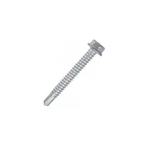 Elco Bi-Flex 300 Series SS Fasteners: 1/4-20 x 3", Hex Head, #3 Point