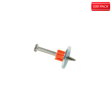 ITW Ramset Drive Pins with Washer 100pack Click For Sizes - Bridge Fasteners