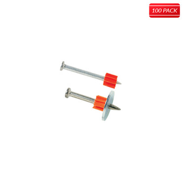 ITW Ramset Ramguard Pins w/ Washer 100pack Click For Sizes - Bridge Fasteners