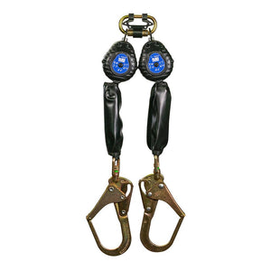 6' Self Retracting Descent Device / Self-Retracting Lifeline with Rebar Hook - Defender Safety Products
