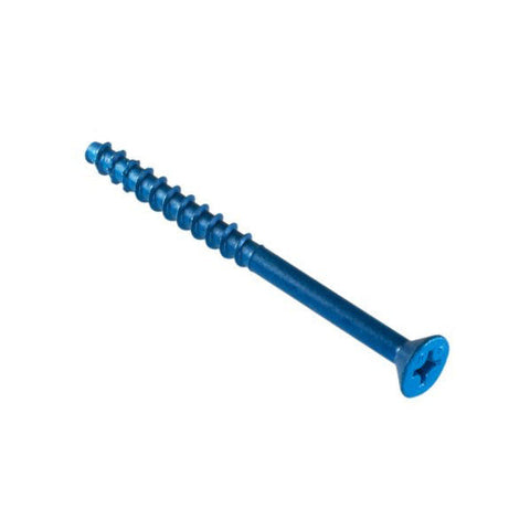 Titen 2 - 1/4 x 1 3/4 Phillips Flat Head Concrete and Masonry Screw 100 QTY.