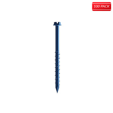 Titen Concrete and Masonry 1/4 x 6 Hex Head Screw 100 QTY.