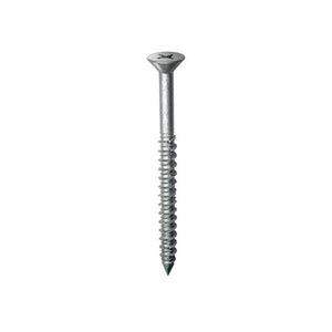 Titen Stainless-Steel Concrete and Masonry 1/4 x 3 1/4 Phillips Flat Head Screw 100 QTY.