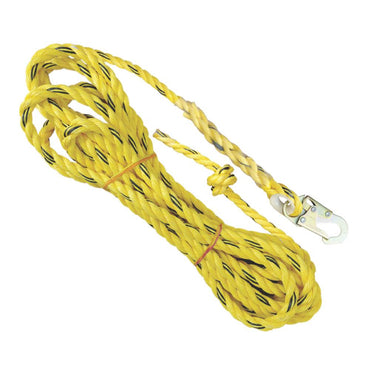 50ft. Lifeline with Locking Snap Hook - Defender Safety Products