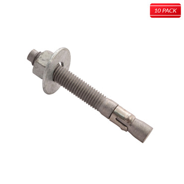 Wej-IT 1/2 x 10" Wej-IT Ankr-TITE Wedge Anchors - 304 Stainless Steel (10 Qty.)