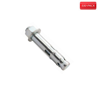 Wej-IT 1/2 x 2-1/4 Wej-IT Hex Nut Sleeve Anchor (25 Per Box)