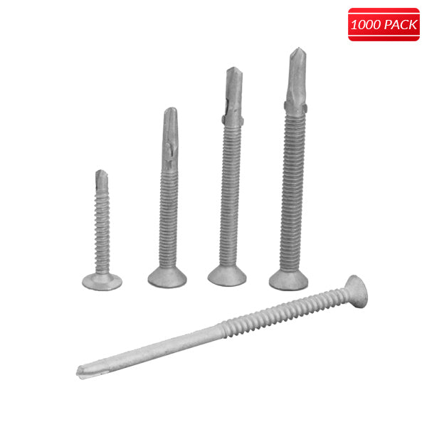 ELCO TapFast: 1/4-20 x 3 Drilit Wood-to-Metal Self Drilling Screws